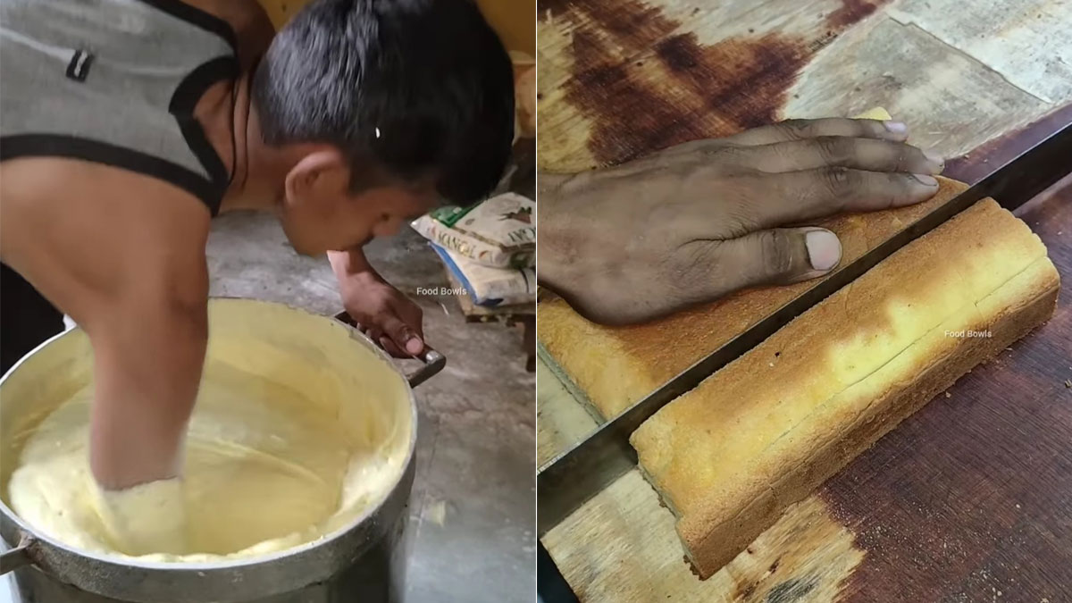 After Murmura And Ice Cream, Making Of Fruit Cake Goes Viral For Hygiene Reasons