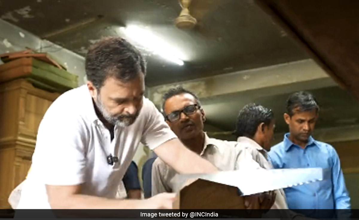 "What If Vishwakarma Bank Is Set Up?" Rahul Gandhi To Skilled Workers