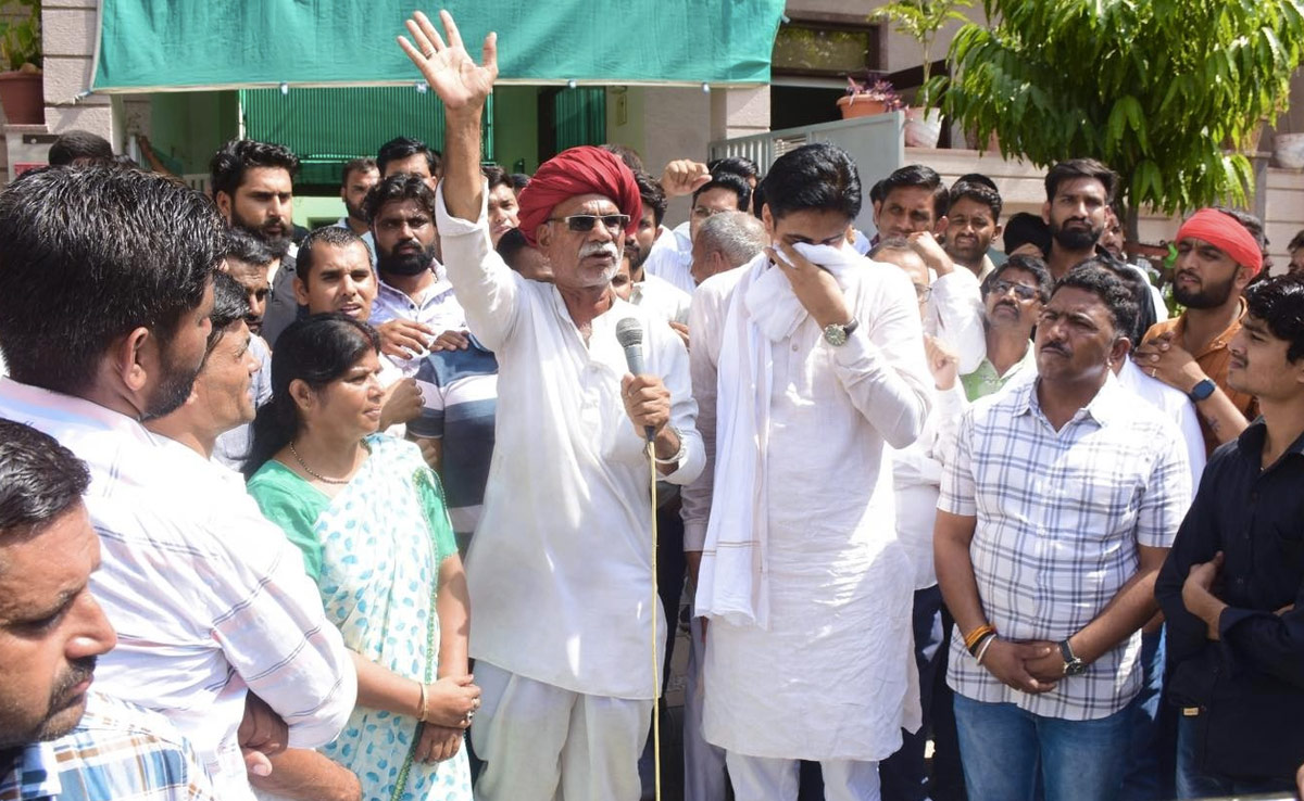 राजस्थान चुनावः फूट-फूट कर रोने लगे भाजपा नेता, टिकट कटने से थे दुखी, अब बनाया यह प्लान