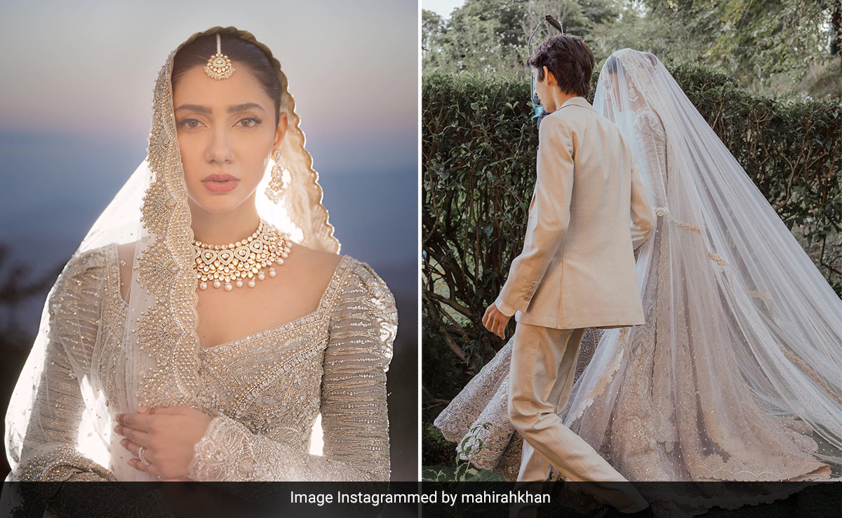 Mahira Khan's Son Azlan Walked Her Down The Aisle At Her Wedding
