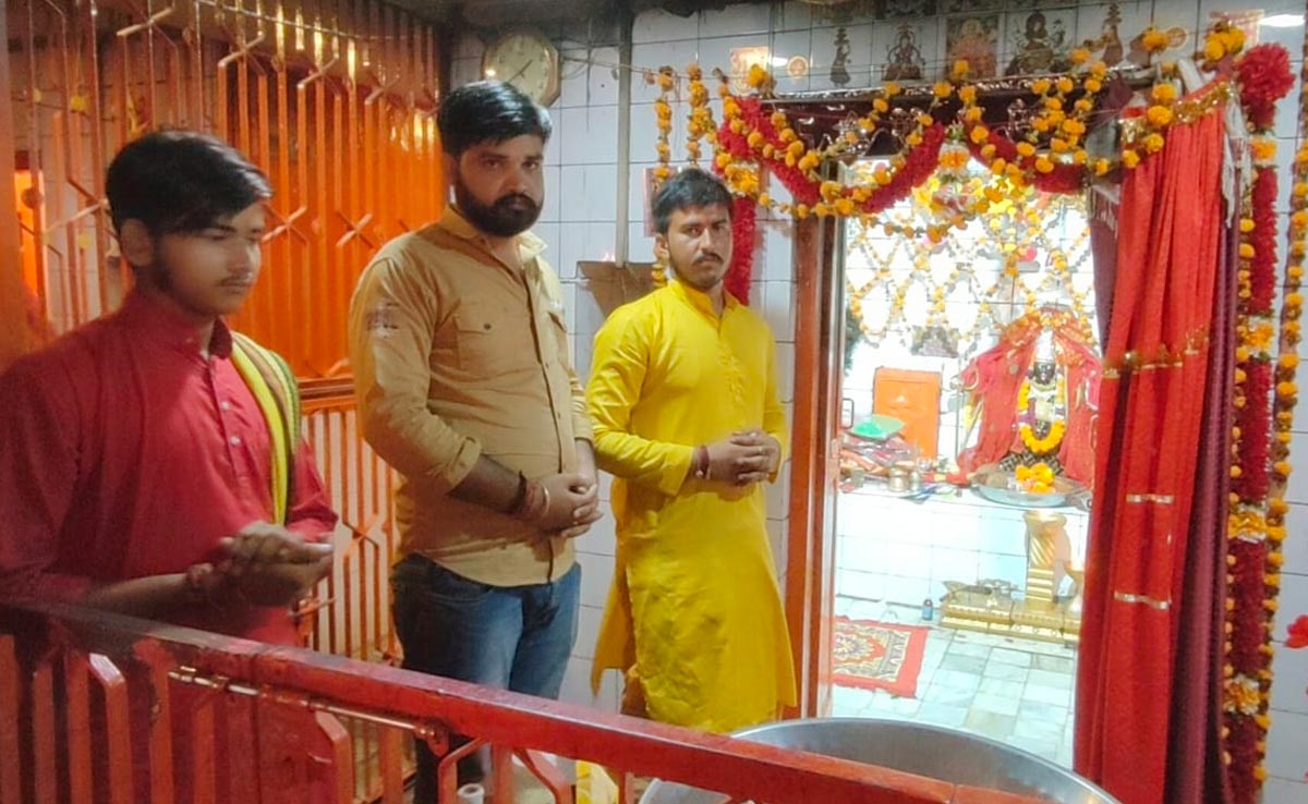 नवरात्रि में 434 साल पुराने काली माता मन्दिर में श्रद्धालुओं का लगता है रेला