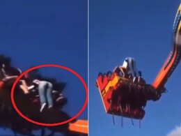 सबसे खतरनाक झूले पर बैठना पड़ा भारी, हवा में टूट गई सेफ्टी बेल्ट, मदद के लिए चीखती रही लड़की सबसे खतरनाक झूले पर बैठना पड़ा भारी, हवा में टूट गई सेफ्टी बेल्ट, मदद के लिए चीखती रही लड़की
