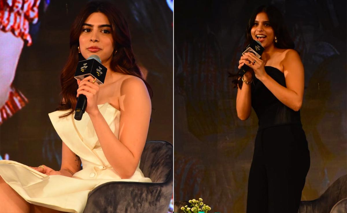 In Pics: Suhana Khan, Khushi Kapoor, Agastya Nanda And <i>The Archies</i> Gang Meet The Press