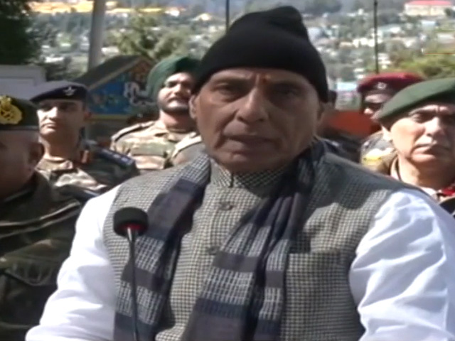 Rajnath Singh Offers Shashtra Puja In Arunachal, Pays Tribute To Soldiers
