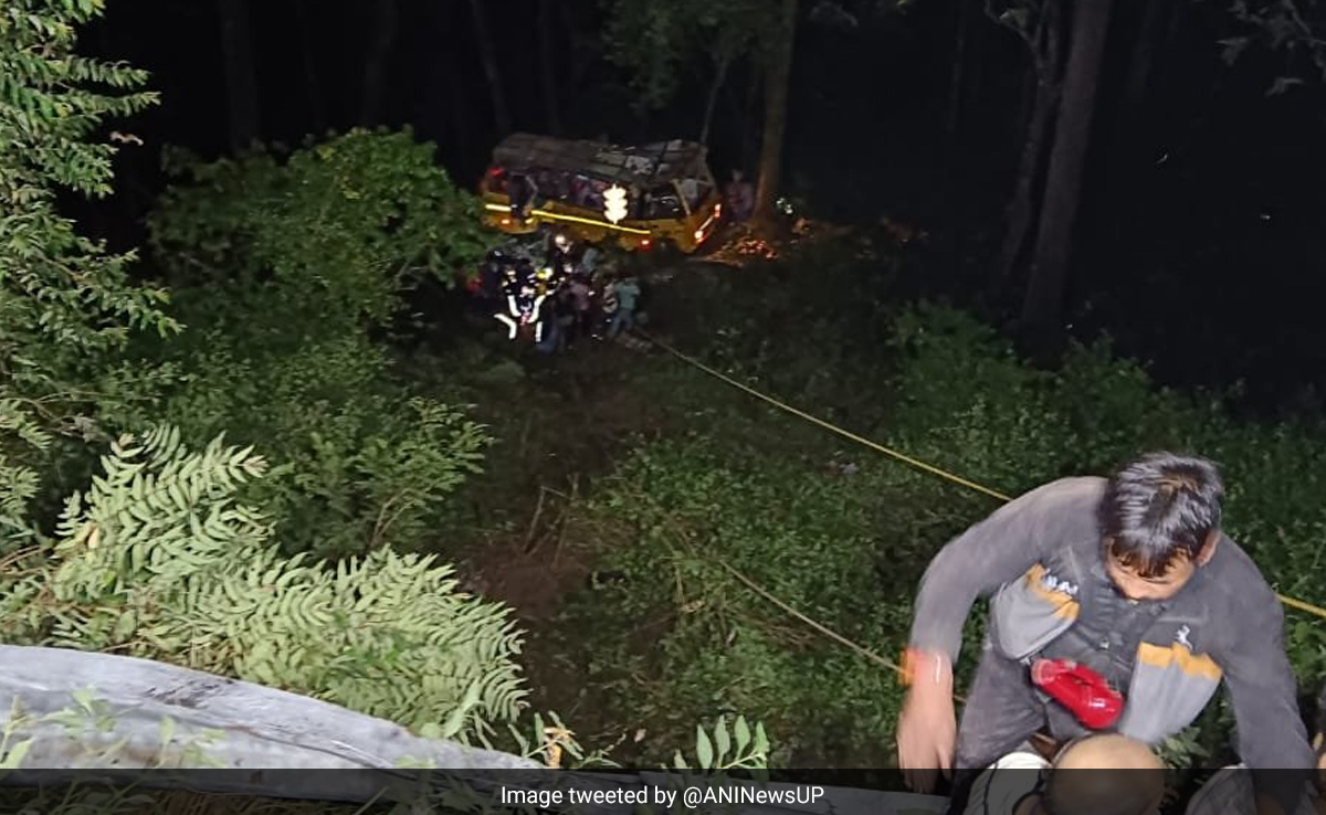 At Least 7 Killed After Bus Crashes Into Ditch In Nainital