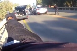 Video: Israel Cops' Dramatic Bike Chase, Shootout Near Gaza Border Video: Israel Cops' Dramatic Bike Chase, Shootout Near Gaza Border