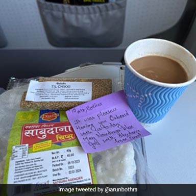 Viral: IPS Officer On Navratri Fast Praises Airline's Crew Member's Thoughtfulness - Vimarsana News