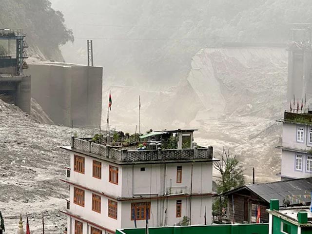 Sikkim Flood Leaves Trail Of Devastation