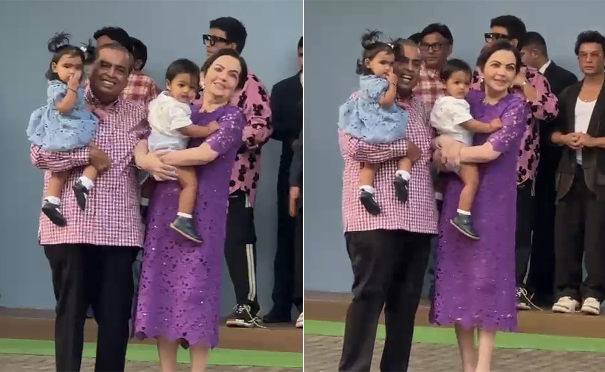Nita Ambani And Little Aadiya Share Their Love For Chic Cutwork Lace Dresses