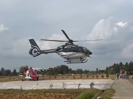 KCR's Helicopter Develops Technical Problem, Diverts Back To Land Safely KCR's Helicopter Develops Technical Problem, Diverts Back To Land Safely