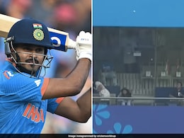 Watch: Yuzvendra Chahal And Dhanashree Verma Duck For Cover As Shreyas Iyer Hits 106m Six