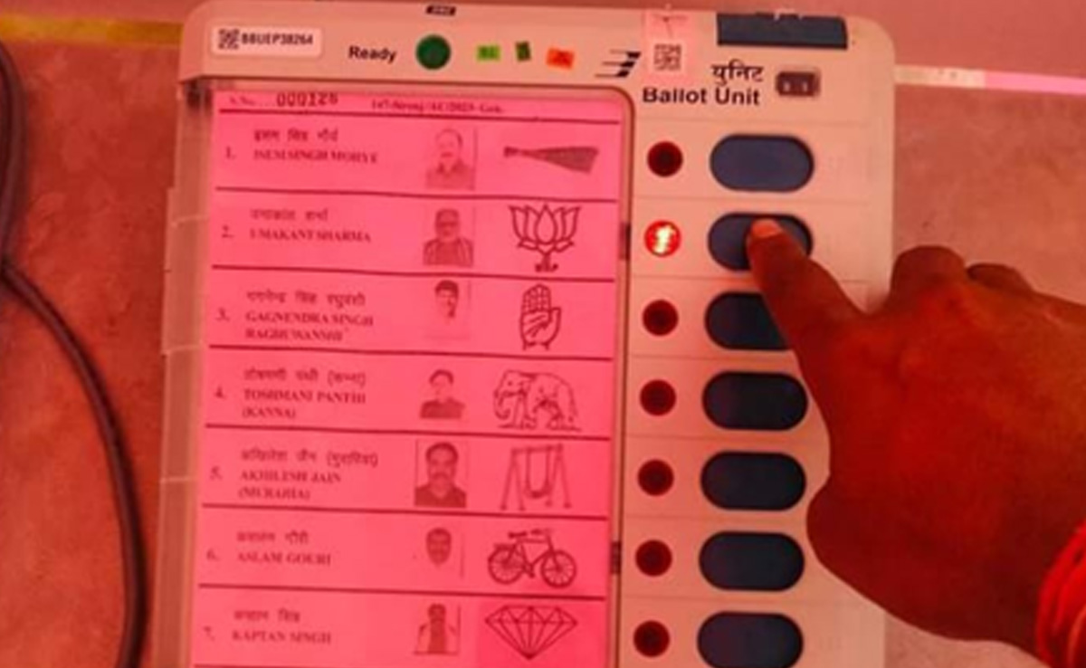 MP Election 2023 : विदिशा में वोट देने के वीडियो हुए वायरल, 17 लोगों पर FIR दर्ज