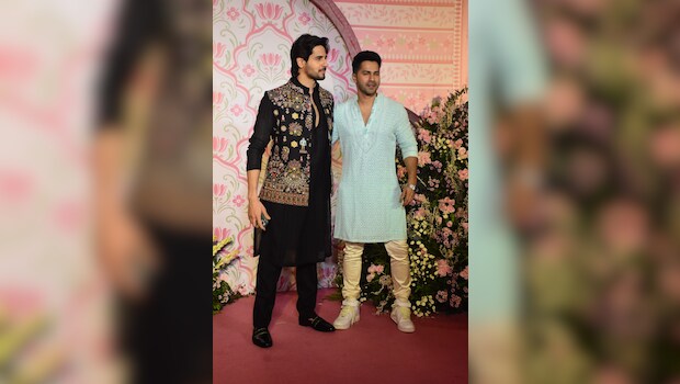 A <i>Student Of The Year</i> Reunion For Sidharth Malhotra And Varun Dhawan At Ramesh Taurani's Diwali Party