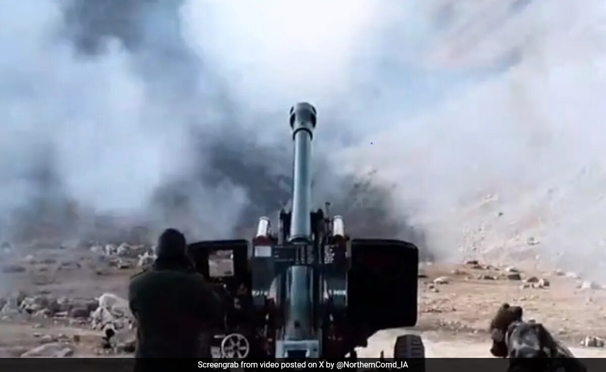 Watch: Army's Artillery Guns "Forge Thunderstorms" Near Zojila Pass - Vimarsana News