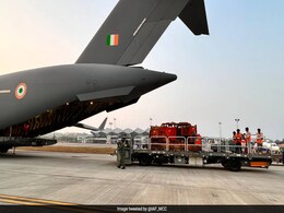 IAF's C-17 Aircraft Airlifts Critical Equipment For Uttarakhand Tunnel Rescue Op IAF's C-17 Aircraft Airlifts Critical Equipment For Uttarakhand Tunnel Rescue Op