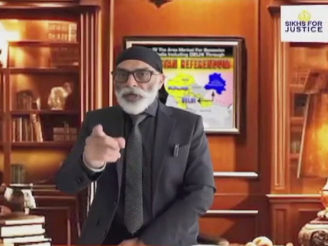 खालिस्तानी आतंकी पन्नू ने वीडियो जारी करके संसद पर हमले की धमकी दी