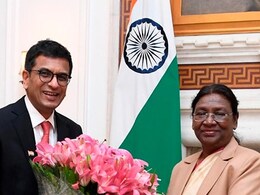 Chief Justice D Y Chandrachud Calls On President Murmu