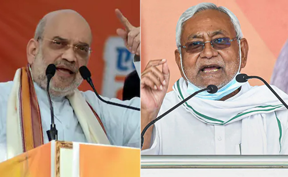 "How Did He...": Nitish Kumar Aide Rebuts Amit Shah Over Caste Survey