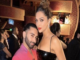 Deepika Padukone's Black Latex Dress Is The Hottest Party Starter We Need This Season Deepika Padukone's Black Latex Dress Is The Hottest Party Starter We Need This Season