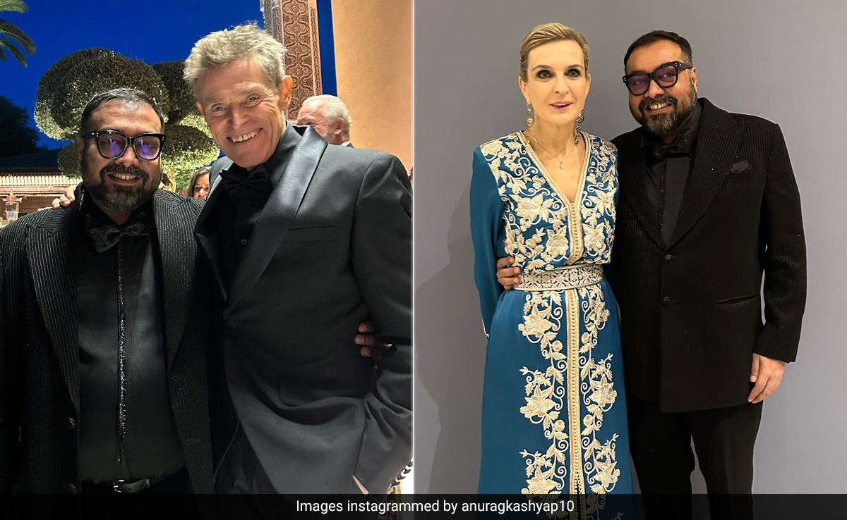 Marrakech Film Festival 2023: Anurag Kashyap Poses With Willem Dafoe, Melita Toscan Du Plantier And Others
