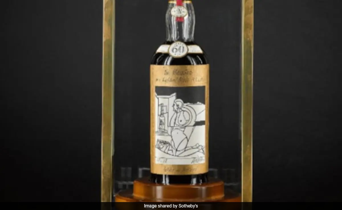 World's "Most Sought-After" Scotch Whisky From 1926 Sold For $2.7 Million At Auction - Vimarsana News