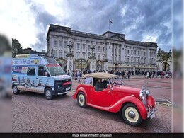Ahmedabad Family Completes Special Vintage Car Unity Tour From India To UK Ahmedabad Family Completes Special Vintage Car Unity Tour From India To UK