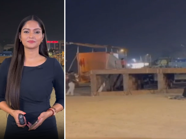 सिटी सेंटर : मुंबई के जुहू बीच पर छठ पूजा को लेकर तैयारियां जोरों पर 