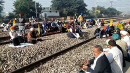 Ex-Servicemen Protest On Rail Tracks For 12 Hours In Punjab, Services Hit