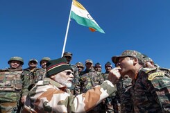 "My Festival Is Where You Are": PM Visits Soldiers In Himachal On Diwali "My Festival Is Where You Are": PM Visits Soldiers In Himachal On Diwali