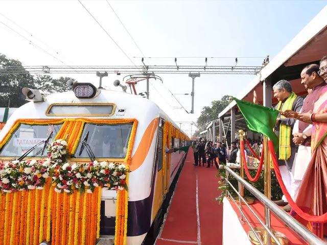 President Murmu Flags Off Express Train To Native Village, First In 112 Years