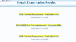 Kerala Plus One Improvement Exam Result 2023 Declared, Check Details