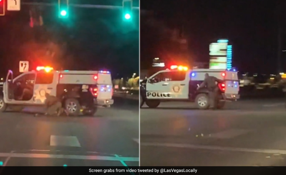 Naked Man In US Steals Patrol Vehicle After Assaulting Cop, Crashes It Into Another Car