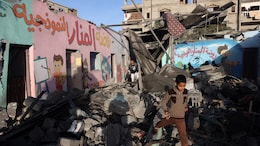 "It's Only Here That I Feel Good": Gaza Families Return To Home In Ruins