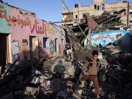"It's Only Here That I Feel Good": Gaza Families Return To Home In Ruins