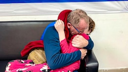"She Was Noisy But Now Only Whispers": Father Of Girl, 9, Freed By Hamas