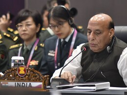 Defence Minister Rajnath Singh Holds Talks With US Counterpart Lloyd Austin In Jakarta