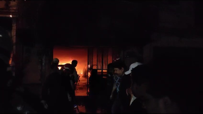 1 Dead, 26 Rescued After Massive Fire At Delhi Building