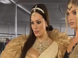 At Jio Plaza Launch, Ashley Graham And Elsa Hosk In Gorgeous <i>Sarees</i> Are Taking India To The World At Jio Plaza Launch, Ashley Graham And Elsa Hosk In Gorgeous <i>Sarees</i> Are Taking India To The World