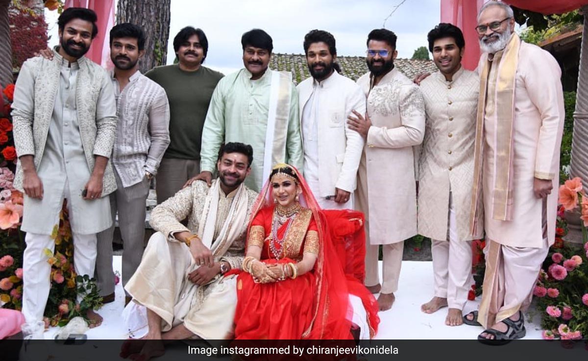 Count The Stars In This Pic From Varun Tej And Lavanya Tripathi's Wedding
