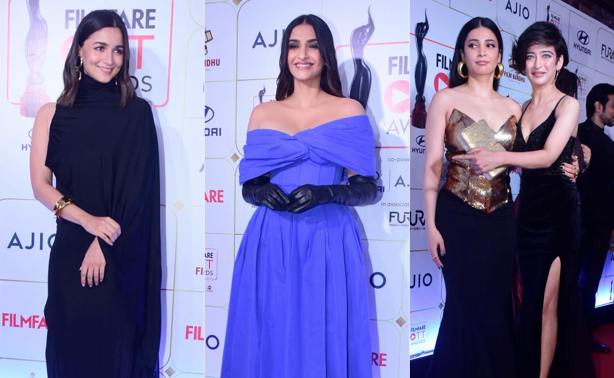 Filmfare OTT Awards 2023: Alia Bhatt, Sonam Kapoor And Shruti Haasan Lead Celeb Roll Call