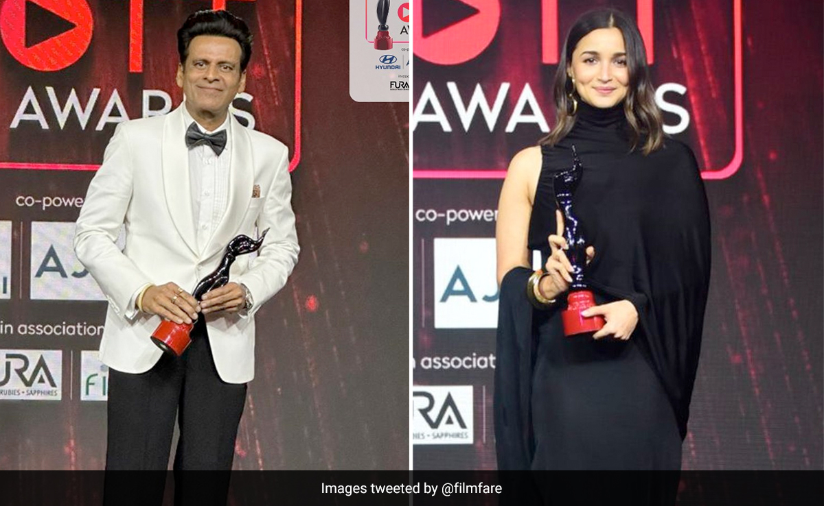 Filmfare OTT Awards 2023: Alia Bhatt, Manoj Bajpayee Win Big, <i>Jubilee</i> Sweeps Top Prizes. Complete List Of Winners
