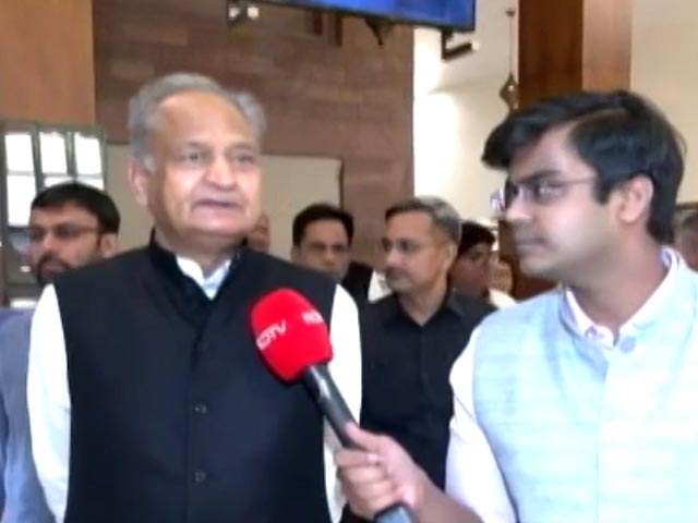 "Confident Congress Will Sweep Rajasthan": Ashok Gehlot To NDTV