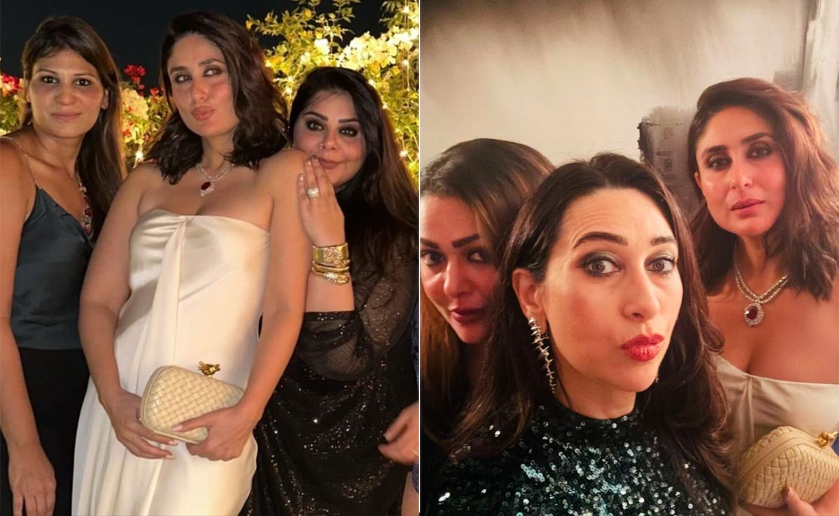 Kareena Kapoor With Her Celebrity Gal Pals Upped The Fashion Quo With Their Stunning Style At SRK's Birthday Bash