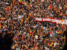 Biggest Protest In Spain Against Separatist Amnesty Law Draws 1,70,000 Biggest Protest In Spain Against Separatist Amnesty Law Draws 1,70,000
