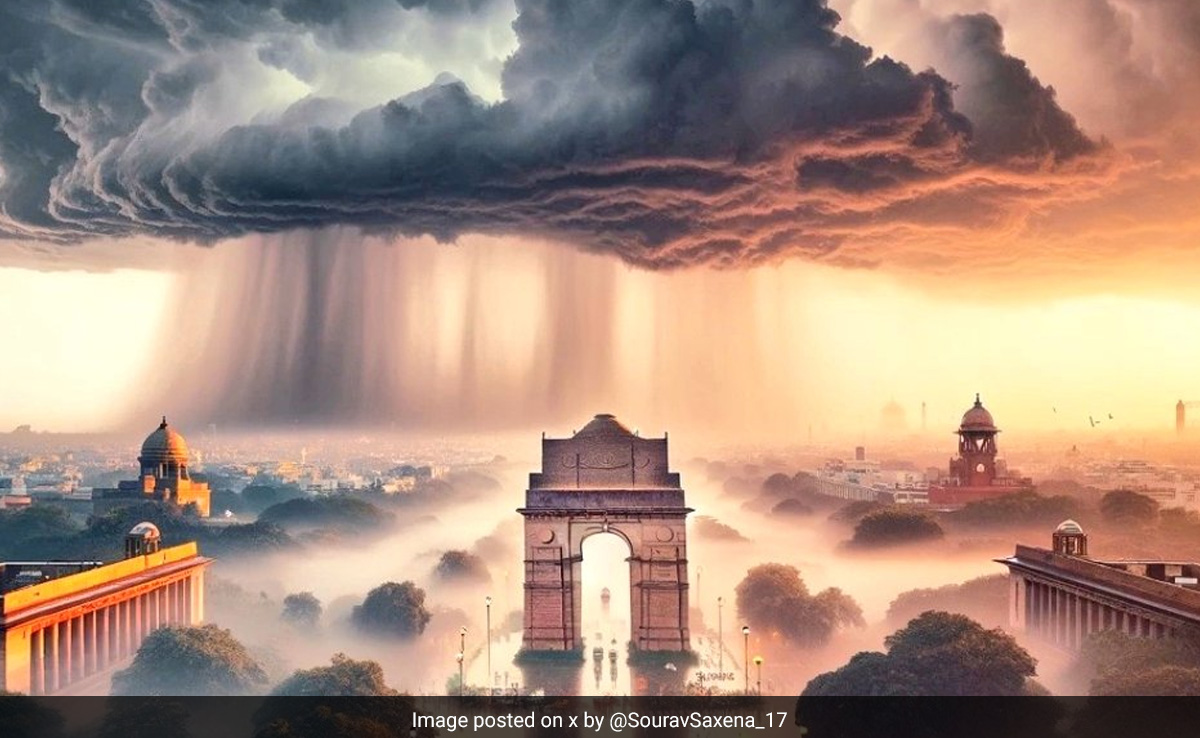कुदरत ने दिया दिवाली का गिफ्ट, बारिश देख दिल्ली वालों को मिली पॉल्यूशन से राहत तो लोगों ने दिया मजेदार रिएक्शन