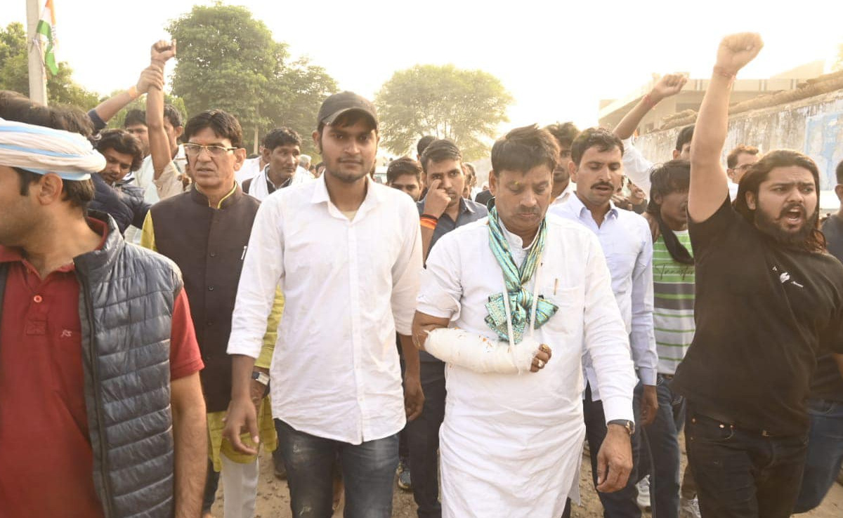 महवा में भिड़े बीजेपी-कांग्रेस के कार्यकर्ता, हुड़ला बोले,- ' किरोड़ी लाल जी महवा आकर लड़ लीजिये, मरेंगे तो मरेंगे '