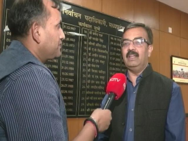 "Prepared For Free, Fair, Violence-Free Polling In Madhya Pradesh": Official