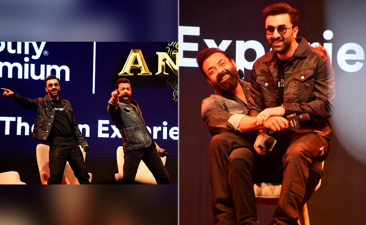 <i>Animal</i> Promotions: Ranbir Kapoor And Bobby Deol's Bromance Stole The Show