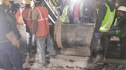 Trapped Tunnel Workers Just 3 Metres Away As Rescuers Dig Through Rubble