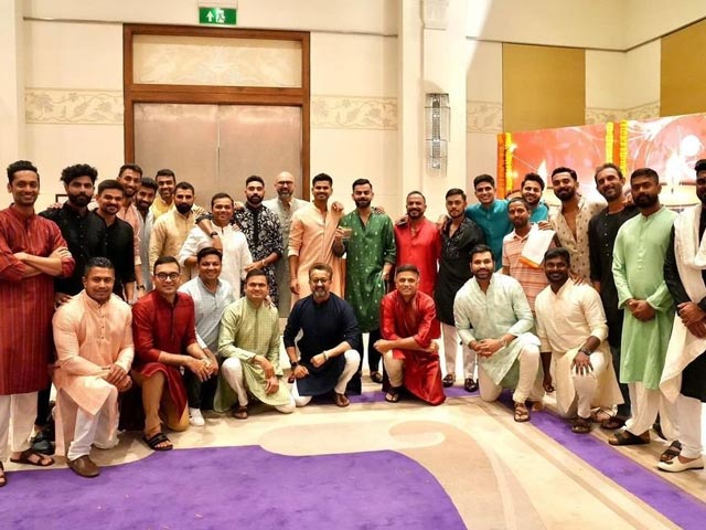 Rohit Sharma-led Team India Celebrate Diwali Ahead Of Netherlands Clash